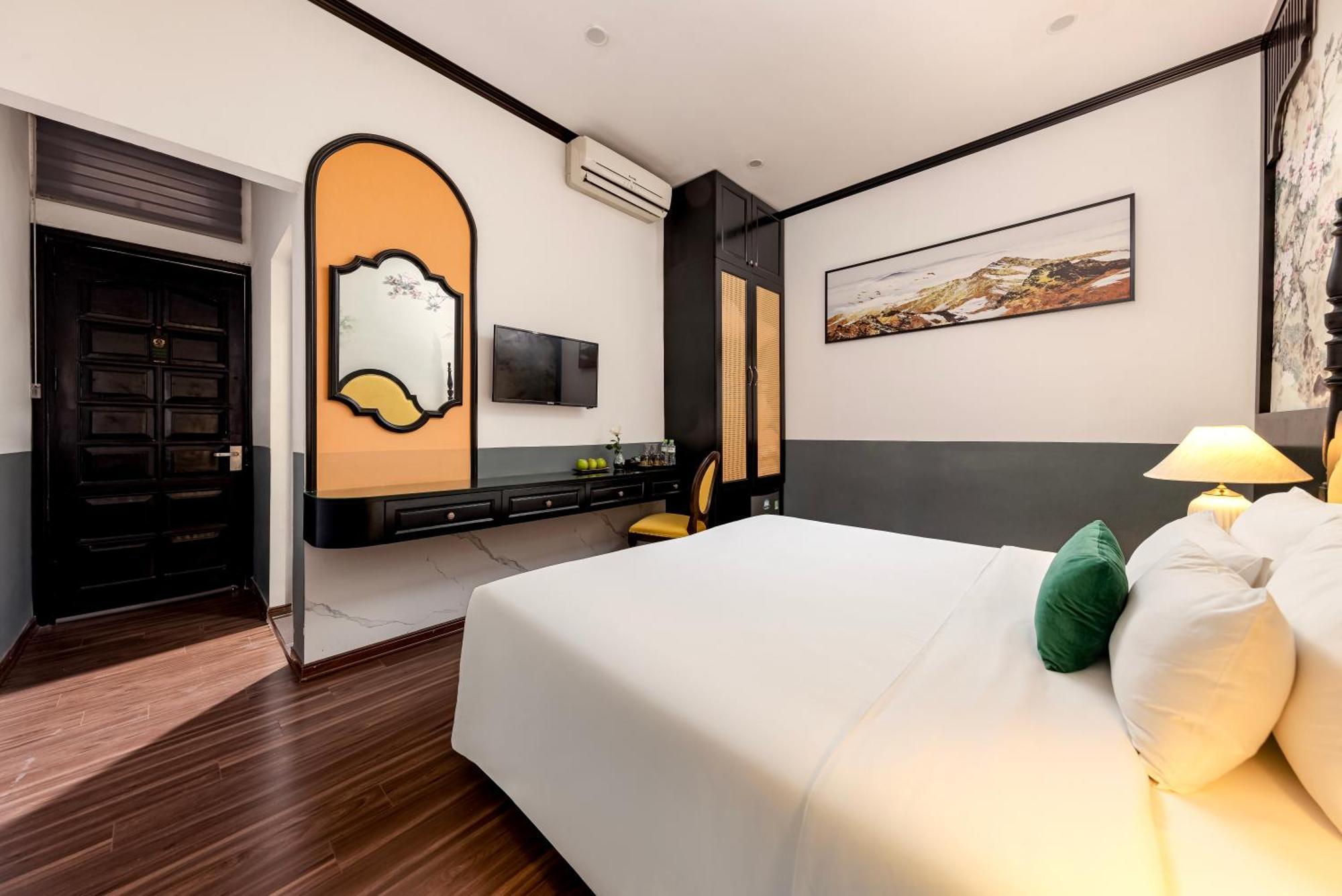 Hanoi Elpis Hotel & Spa Bagian luar foto