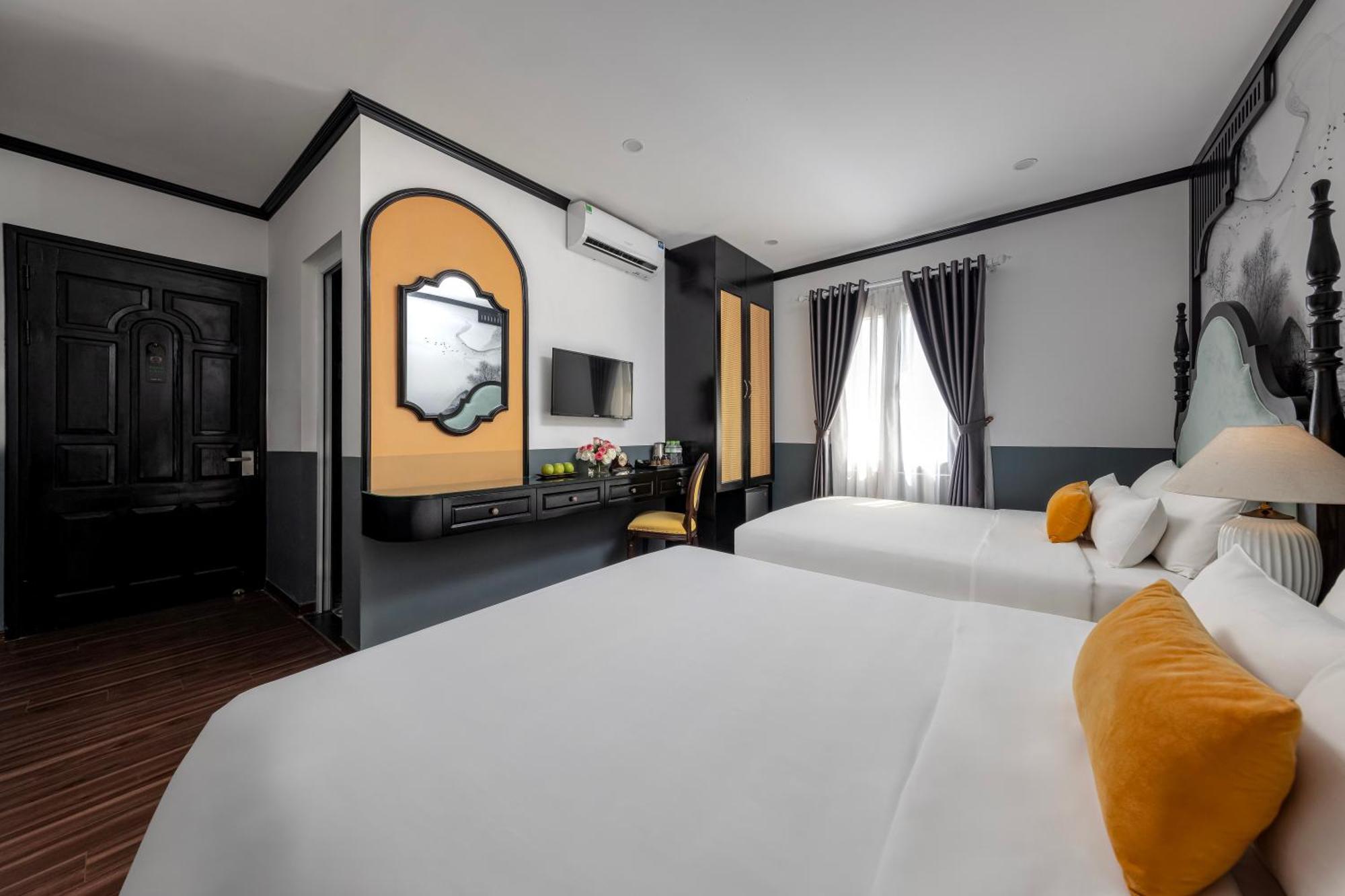 Hanoi Elpis Hotel & Spa Bagian luar foto