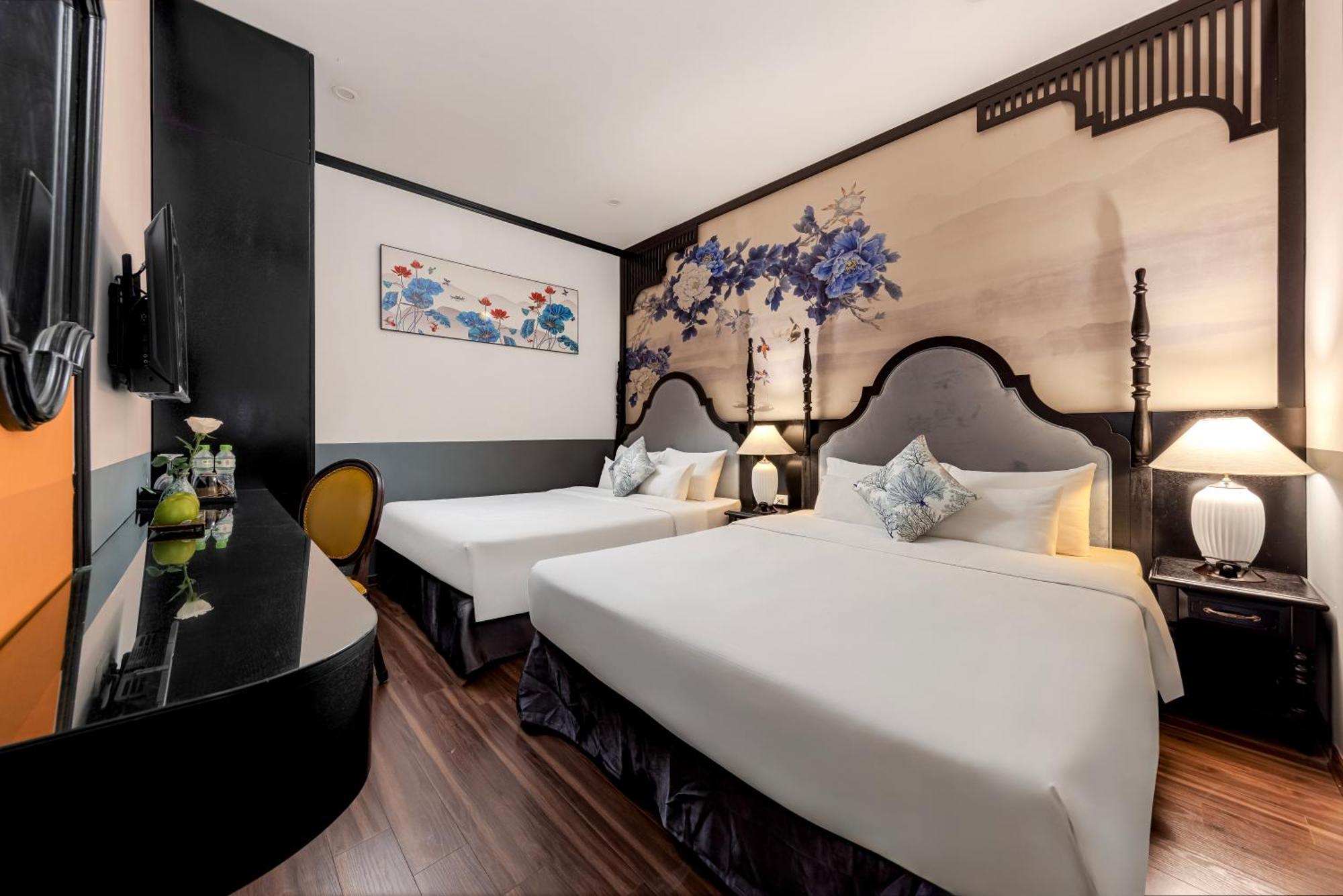 Hanoi Elpis Hotel & Spa Bagian luar foto