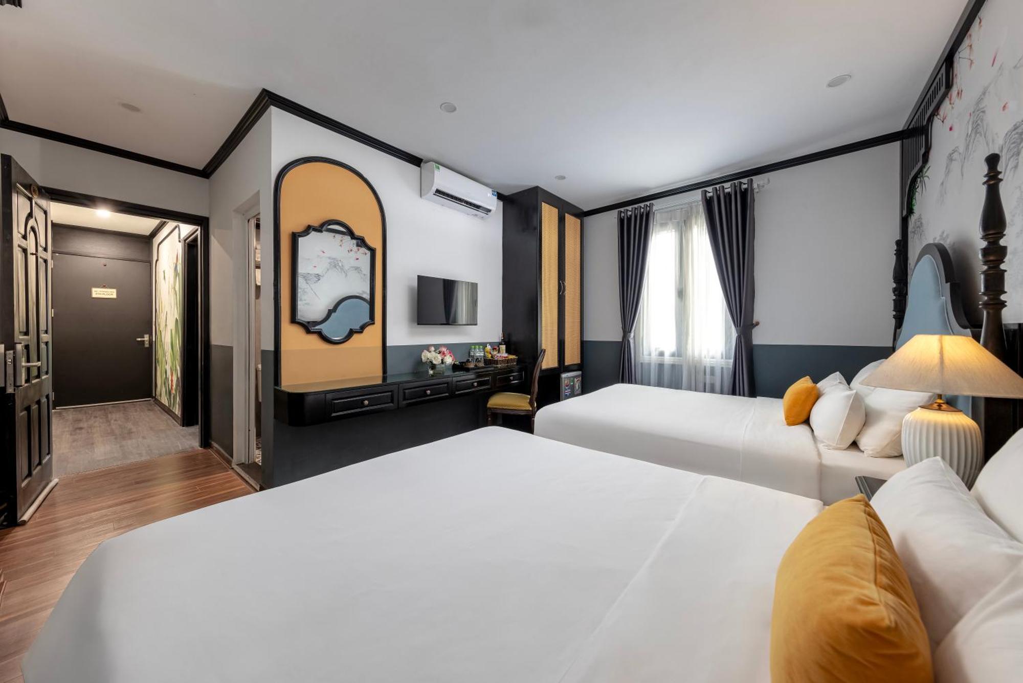 Hanoi Elpis Hotel & Spa Bagian luar foto