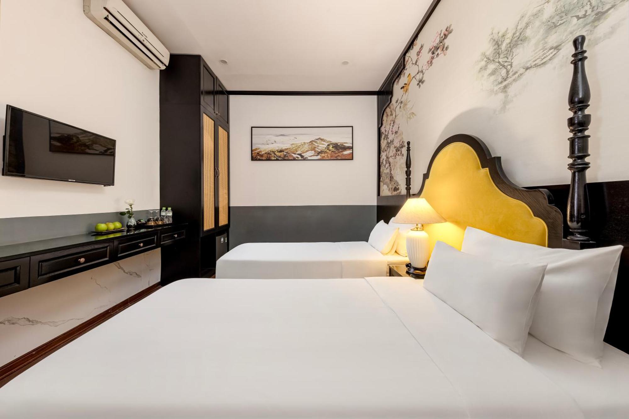 Hanoi Elpis Hotel & Spa Bagian luar foto