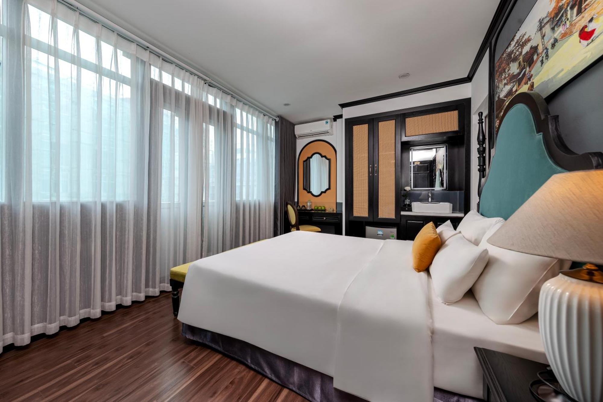 Hanoi Elpis Hotel & Spa Bagian luar foto