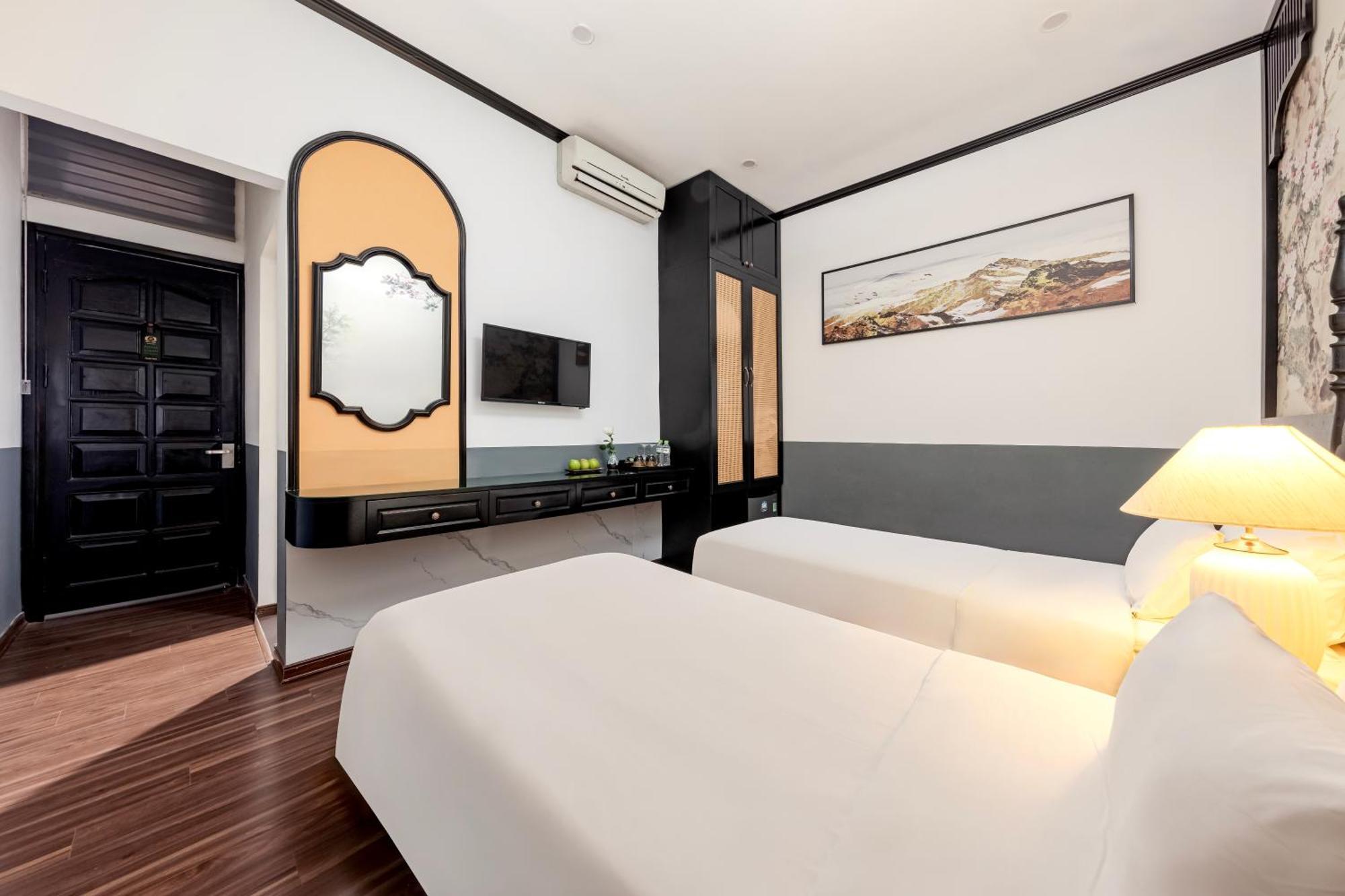 Hanoi Elpis Hotel & Spa Bagian luar foto