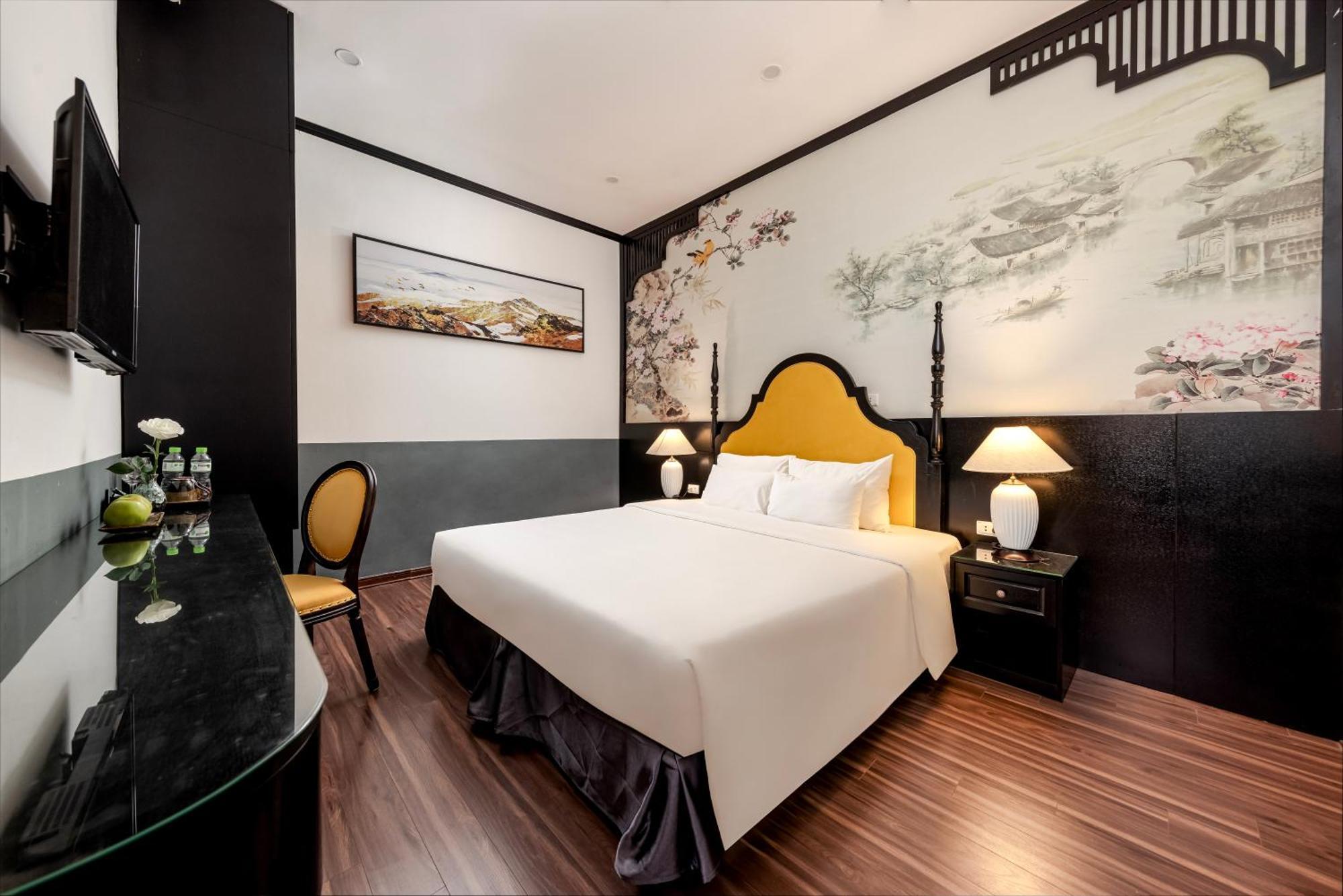 Hanoi Elpis Hotel & Spa Bagian luar foto