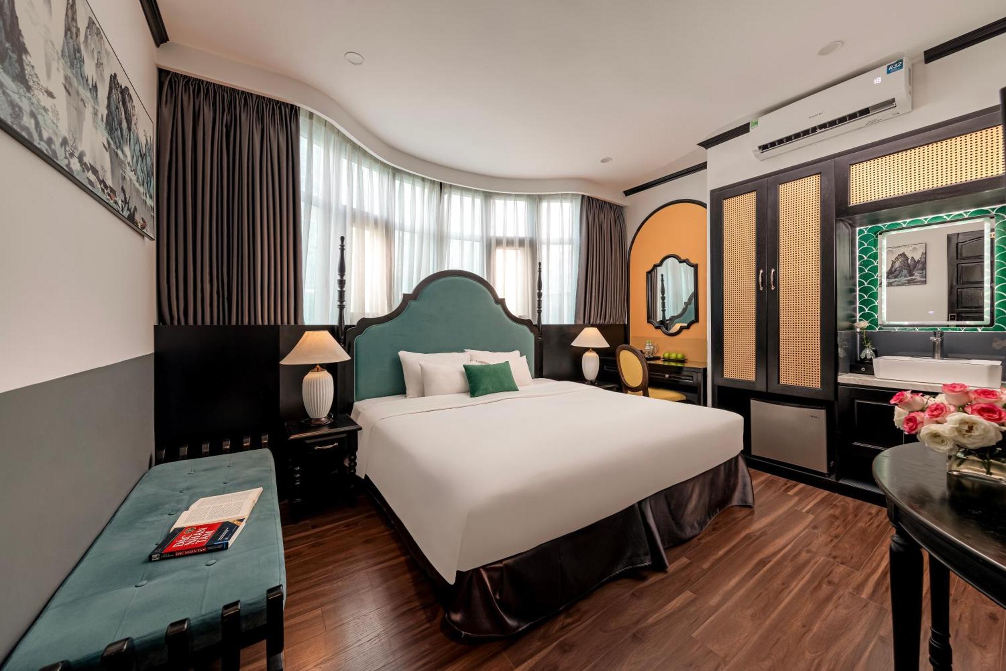 Hanoi Elpis Hotel & Spa Bagian luar foto